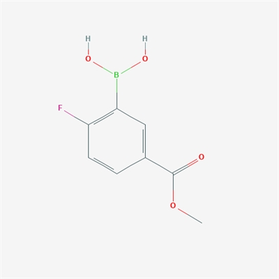 (2-Fluoro-5-(methoxycarbonyl)phenyl)boronic acid
