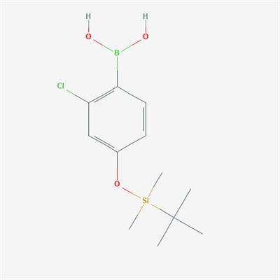 (4-((tert-Butyldimethylsilyl)oxy)-2-chlorophenyl)boronic acid