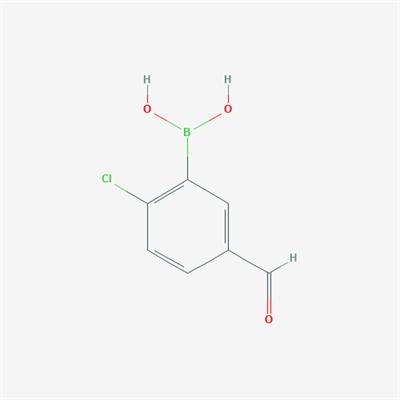 (2-Chloro-5-formylphenyl)boronic acid