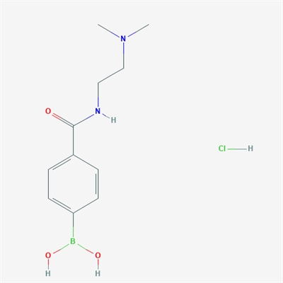 (4-((2-(Dimethylamino)ethyl)carbamoyl)phenyl)boronic acid hydrochloride