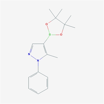 5-Methyl-1-phenyl-4-(4,4,5,5-tetramethyl-1,3,2-dioxaborolan-2-yl)-1H-pyrazole