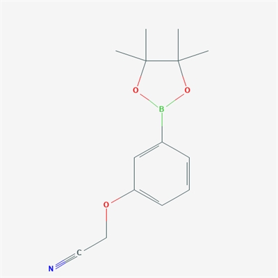 2-(3-(4,4,5,5-Tetramethyl-1,3,2-dioxaborolan-2-yl)phenoxy)acetonitrile