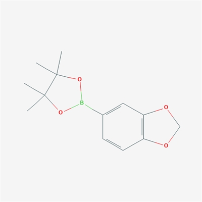 2-(Benzo[d][1,3]dioxol-5-yl)-4,4,5,5-tetramethyl-1,3,2-dioxaborolane