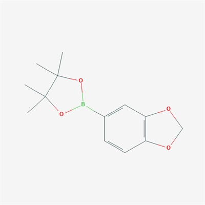 2-(Benzo[d][1,3]dioxol-5-yl)-4,4,5,5-tetramethyl-1,3,2-dioxaborolane