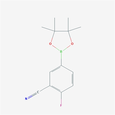 2-Fluoro-5-(4,4,5,5-tetramethyl-1,3,2-dioxaborolan-2-yl)benzonitrile