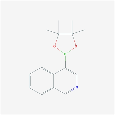 4-(4,4,5,5-Tetramethyl-1,3,2-dioxaborolan-2-yl)isoquinoline