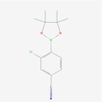 3-Chloro-4-(4,4,5,5-tetramethyl-1,3,2-dioxaborolan-2-yl)benzonitrile