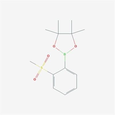 4,4,5,5-Tetramethyl-2-(2-(methylsulfonyl)phenyl)-1,3,2-dioxaborolane