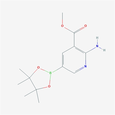 Methyl 2-amino-5-(4,4,5,5-tetramethyl-1,3,2-dioxaborolan-2-yl)nicotinate