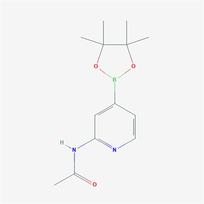 N-(4-(4,4,5,5-Tetramethyl-1,3,2-dioxaborolan-2-yl)pyridin-2-yl)acetamide