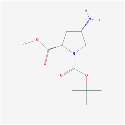 (2S,4S)-1-tert-Butyl 2-methyl 4-aminopyrrolidine-1,2-dicarboxylate