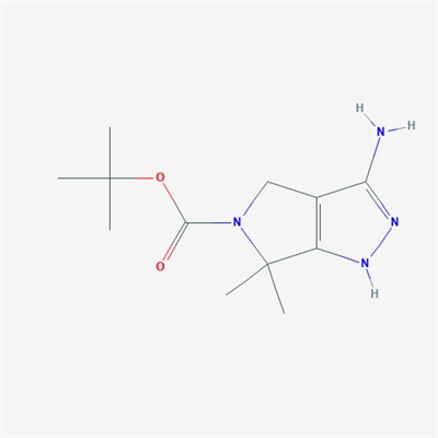 tert-butyl 3-amino-6,6-dimethyl-4,6-dihydropyrrolo[3,4-c]pyrazole-5(1H)-carboxylate