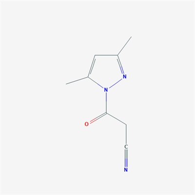 3-(3,5-dimethylpyrazol-1-yl)-3-oxopropanenitrile
