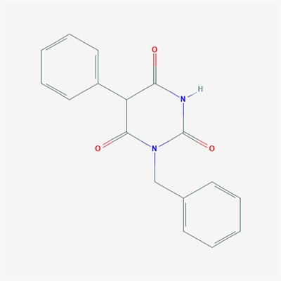 1-Phenylmethyl-5-phenyl-barbituric acid