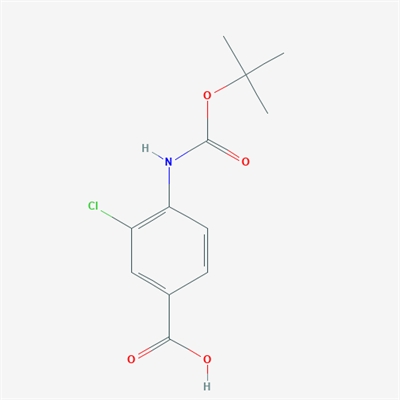 4-tert-butoxycarbonylamino-3-chloro-benzoic acid