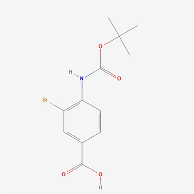 3-bromo-4-tert-butoxycarbonylamino-benzoic acid