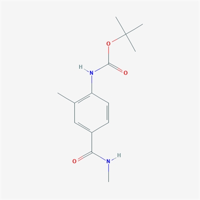 (2-Methyl-4-methylcarbamoyl-phenyl)-carbamic acid tert-butyl ester