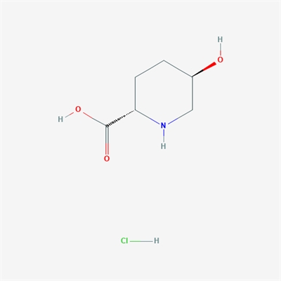 2-Piperidinecarboxylic acid, 5-hydroxy-, hydrochloride (1:1), (2S,5R)-