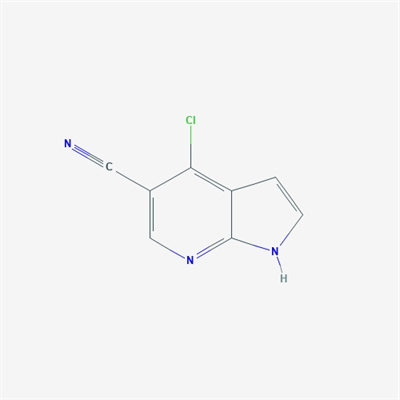 4-Chloro-1H-pyrrolo[2,3-b]pyridine-5-carbonitrile