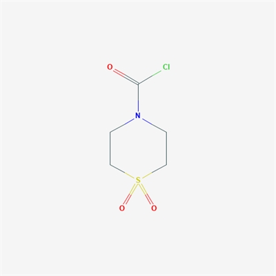 4-Thiomorpholinecarbonyl chloride, 1,1-dioxide