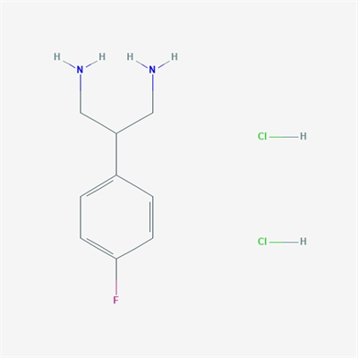 1,3-Propanediamine, 2-(4-fluorophenyl)-, hydrochloride (1:2) 