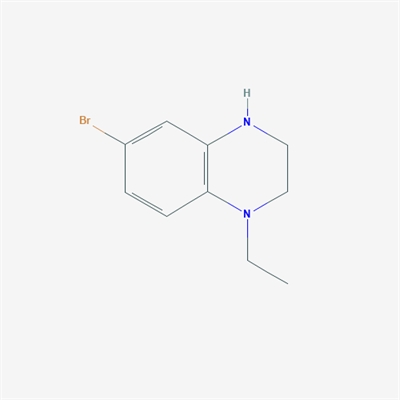Quinoxaline, 6-bromo-1-ethyl-1,2,3,4-tetrahydro-