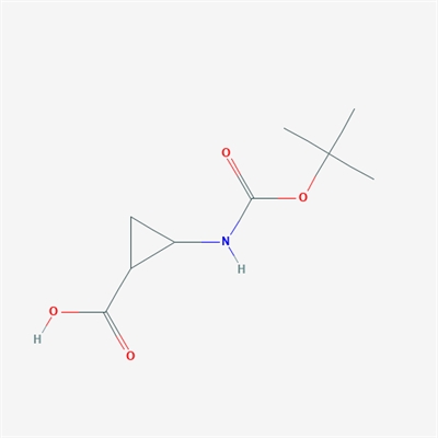 Cyclopropanecarboxylic acid, 2-[[(1,1-dimethylethoxy)carbonyl]amino]-, (1R,2R)- 