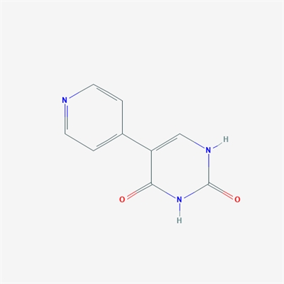 2,4(1H,3H)-Pyrimidinedione, 5-(4-pyridinyl)-