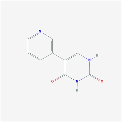 2,4(1H,3H)-Pyrimidinedione, 5-(3-pyridinyl)-