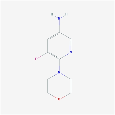5-Fluoro-6-morpholin-4-yl-pyridin-3-ylamine
