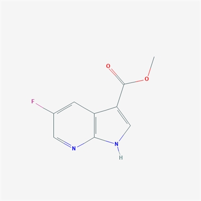 1H-Pyrrolo[2,3-b]pyridine-3-carboxylic acid, 5-fluoro-, methyl ester