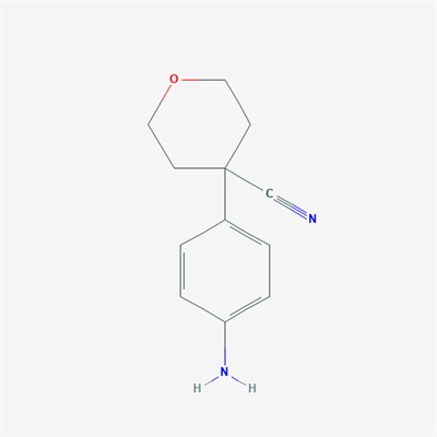 2H-Pyran-4-carbonitrile, 4-(4-aminophenyl)tetrahydro-