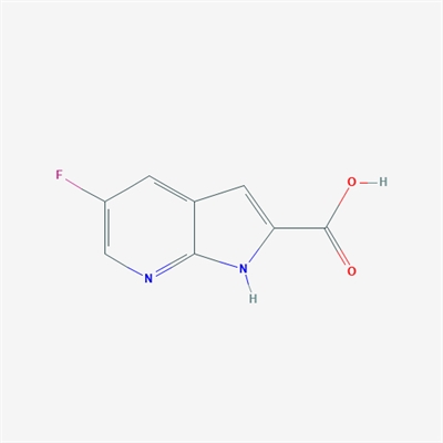 1H-Pyrrolo[2,3-b]pyridine-2-carboxylic acid, 5-fluoro-