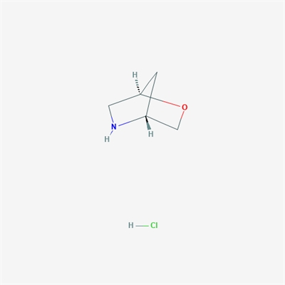 2-Oxa-5-azabicyclo[2.2.1]heptane, hydrochloride (1:1), (1R,4R)- 