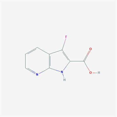 1H-Pyrrolo[2,3-b]pyridine-2-carboxylic acid, 3-fluoro-