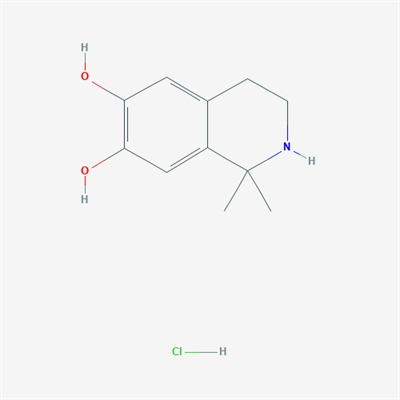 6,7-Isoquinolinediol, 1,2,3,4-tetrahydro-1,1-dimethyl-, hydrochloride (1:1) 