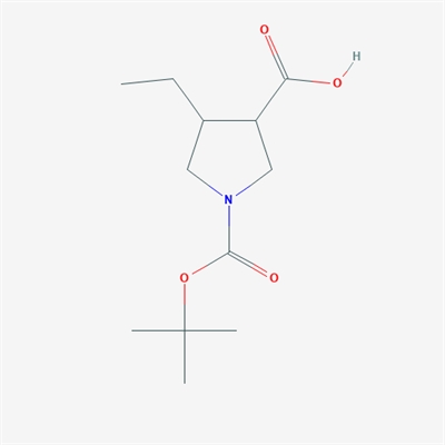 1,3-Pyrrolidinedicarboxylic acid, 4-ethyl-, 1-(1,1-dimethylethyl) ester 