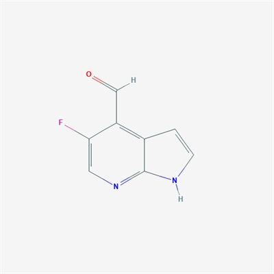 1H-Pyrrolo[2,3-b]pyridine-4-carboxaldehyde, 5-fluoro- 