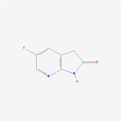 2H-Pyrrolo[2,3-b]pyridin-2-one, 5-fluoro-1,3-dihydro-