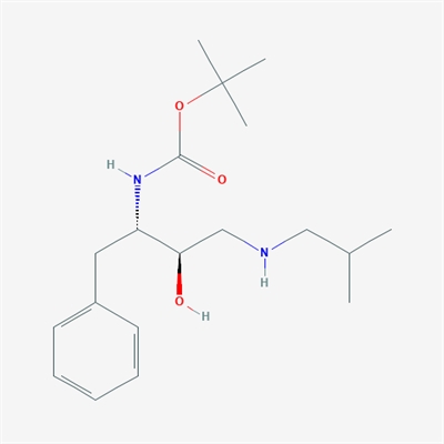 tert-Butyl ((2S,3R)-3-hydroxy-4-(isobutylamino)-1-phenylbutan-2-yl)carbamate