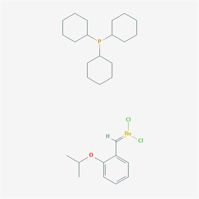 Dichloro(2-isopropoxyphenylmethylene)(tricyclohexylphosphine)ruthenium (II)