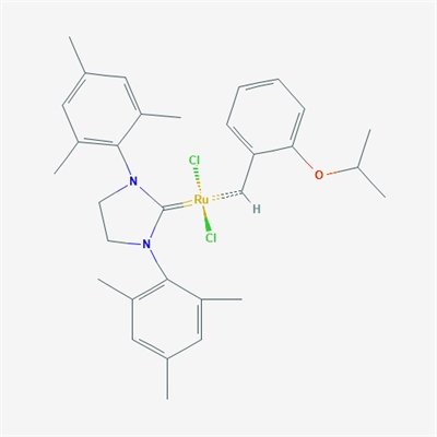 (1,3-Bis-(2,4,6-trimethylphenyl)-2-imidazolidinylidene)dichloro (o-isopropylphenylmethylene)ruthenium