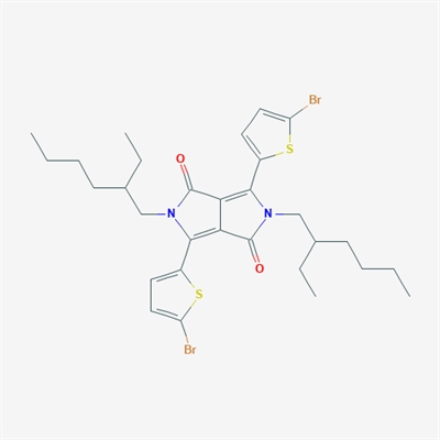 3,6-Bis(5-bromo-2-thienyl)-2,5-bis(2-ethylhexyl)-2,5-dihydropyrrolo[3,4-c]pyrrole-1,4-dione