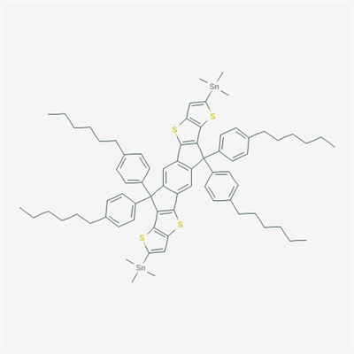 (4,8-bis(5-((2-ethylhexyl)thio)thieno[3,2-b]thiophen-2-yl)benzo[1,2-b:4,5-b']dithiophene-2,6-diyl)bis(trimethylstannane)