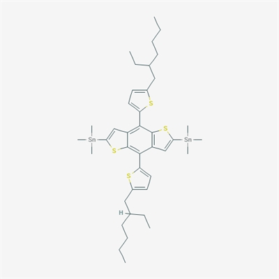 2,6-bis(trimethylstannyl)-4,8-bis(5-(2-ethylhexyl)thiophen-2-yl)benzo[1,2-b:4,5-b']dithiophene