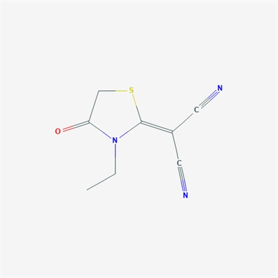 2-(3-ethyl-4-oxothiazolidin-2-ylidene)malononitrile