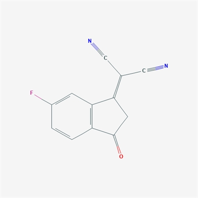 2-(6-fluoro-3-oxo-2,3-dihydro-1H-inden-1-ylidene)malononitrile