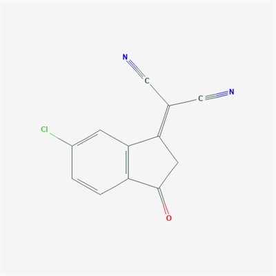 2-(6-Chloro-3-oxo-indan-1-ylidene)-malononitrile