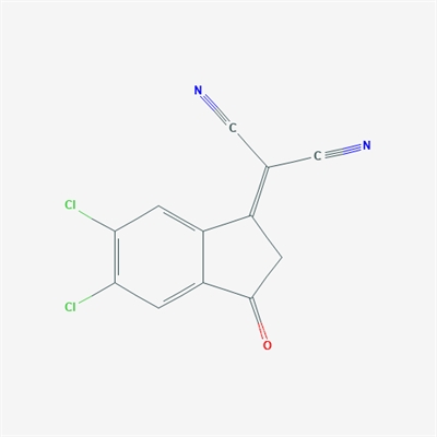 2-(5,6-dichloro-3-oxo-2,3-dihydro-1H-inden-1-ylidene)malononitrile