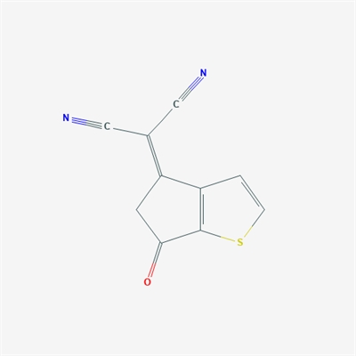 CPT-2CN;2-(6-Oxo-5,6-dihydro-cyclopenta[b]thiophen-4-ylidene)-malononitrile
